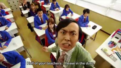 Ninjas attack a school