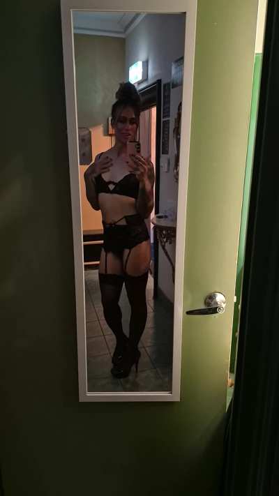 I love the feeling of stockings