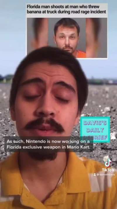A Florida man is arrested after a banana-related incident, January 6th rioters are compared to 