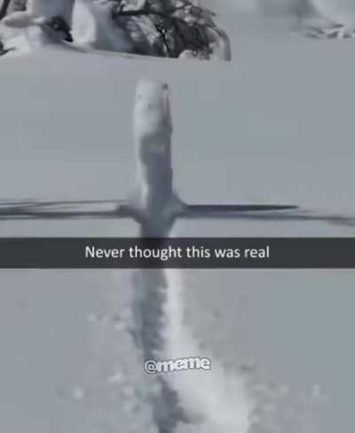 This snowball growing as it rolls