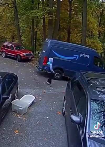 So thats why my package was delayed!