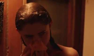 Natalia Dyer Shower