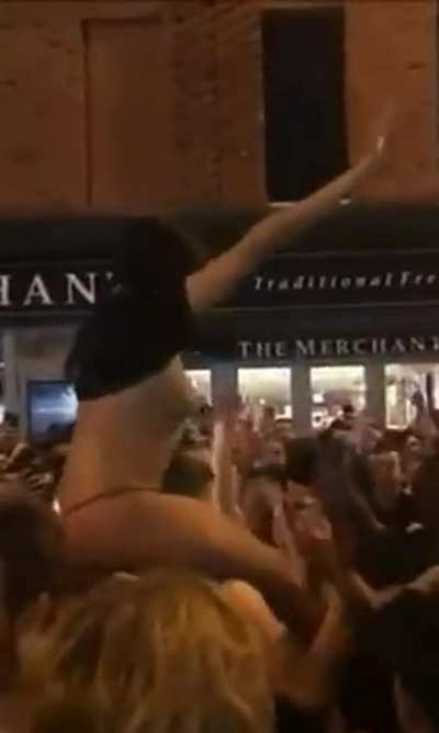 The Crowd Had A Blast