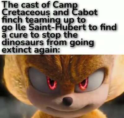 Something that could possibly happen in the sequel show for Chaos theory.