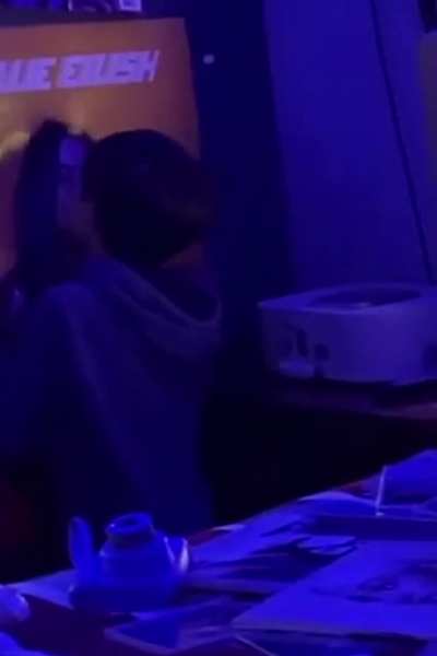 Caught kissing