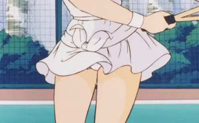 Madoka Ayukawa's Tennis Panties [Kimagure Orange Road]