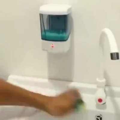 Clean off