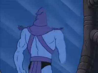 Skeletor's exit