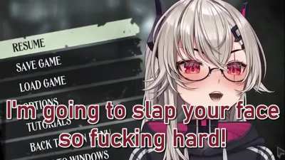 Smug French VTuber has a very strong opinion on Sub or Dub