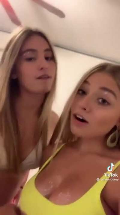 Whats that stuff on her boobs?