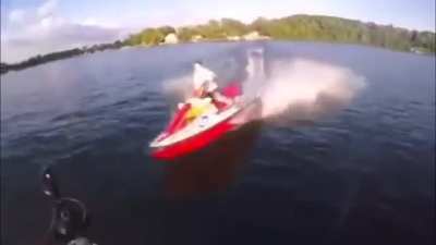 How’s the jet ski rider?