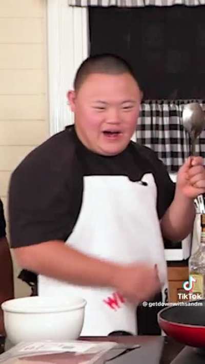 Cook went down
