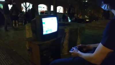 During the insurrection at the Capitol building, someone brought out a Gamecube and played Pikmin