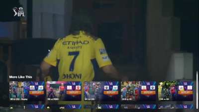 Dhoni left the stadium without shaking hands with any player in some anger. Now imagine the reactions had kohli done the same 