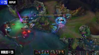 T1 Keria makes the most insane Neeko play ever to win a fight against AL