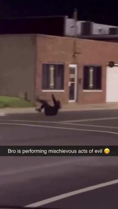 He's so evil