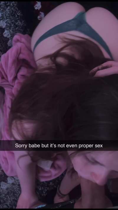 its not cheating if we’re not even having sex