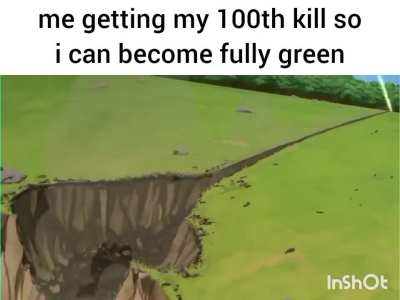 my elemental power is... green