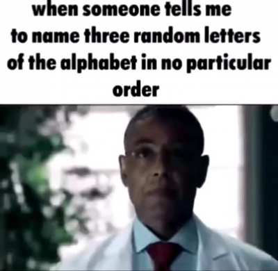 Very random letters
