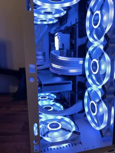 My Lian Li Strimer Plus just came in! My build is nearing completion! (Specs in comments)