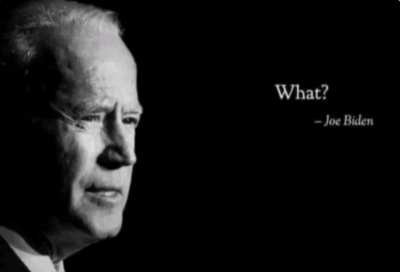 Joe Biden tells you a fun fact about apples