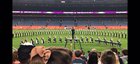 Band is blue devils, for anyone wondering