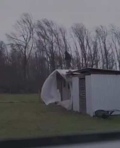 HMFT after I decide to climb on my shed during 100mph winds