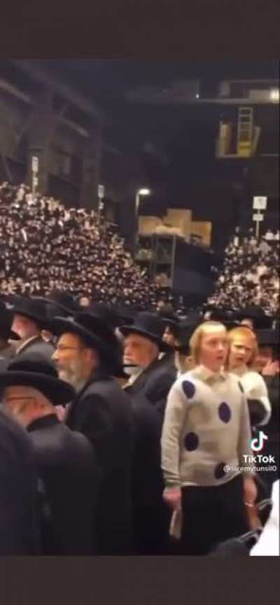 The blond boys in the middle clearly didnt know what they were walking in to