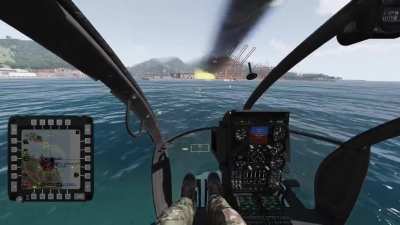 A Nice Little MH-6 Ferry ride
