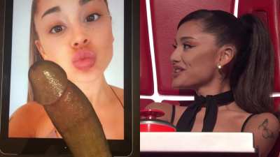 Ariana is enjoying the perfo<wbr>rmanc<wbr>e😝