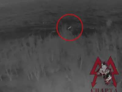 DPR “Sparta” battalion drone targets Ukrainian personnel in the Donetsk region, October 2022