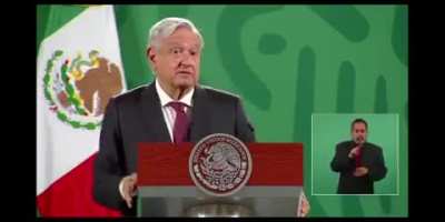 AMLO: Hay paz y tranquilidad en el país Reportero: ¿Incluye la parte de Aguililla? AMLO: En todos lados, hay tranquilidad, hay paz