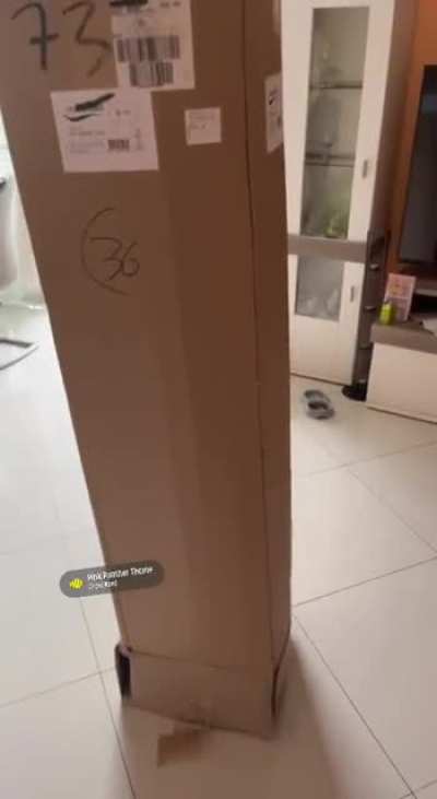 I wanted to do this for so long and yesterday I finally found a box that fit