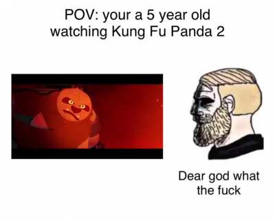 “Its just a silly panda movie, it doesn’t need to depict war crimes on the scale of military targeting civilians and racially motivated ethnic cleansing.”