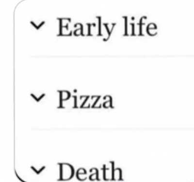 I cooka da pizza