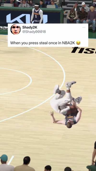 When you tap steal in 2k