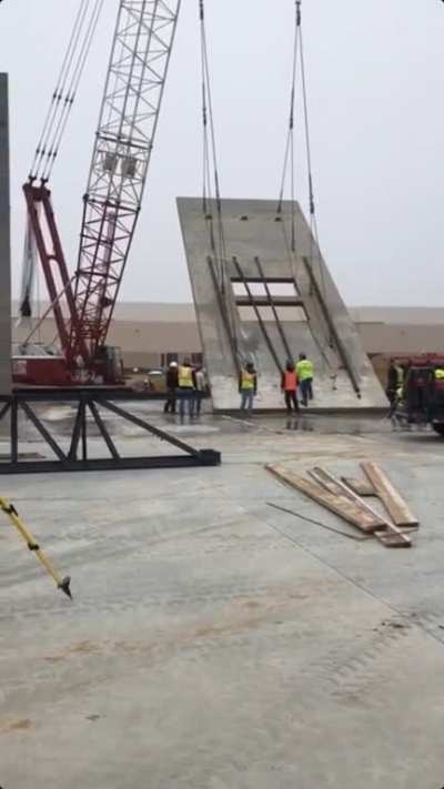 Crane failure 1/10/2019