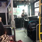 Dude misses his stop, harasses the bus driver, and starts recording her on his phone. Then harasses me for recording his Freakout on my phone.