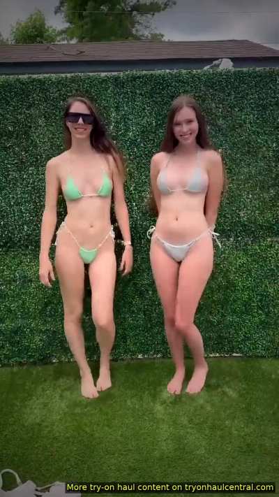 Bikini try-on haul with @Thenattykatty from truly.isabelle