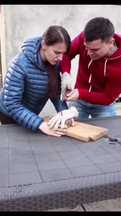Saving the glove was more important