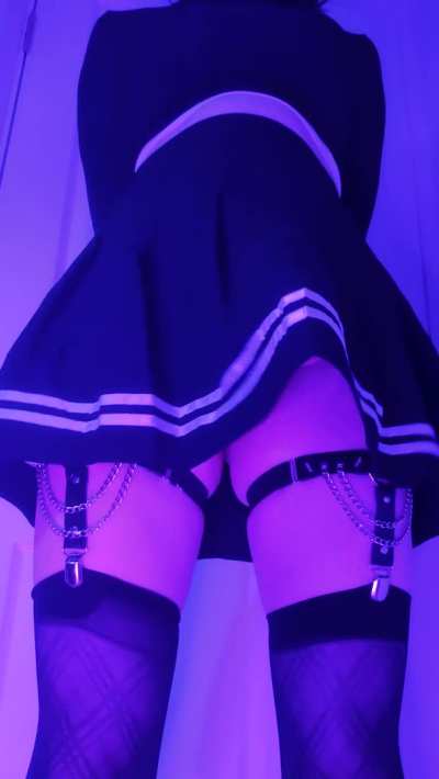 Would you lift my skirt? 🤭