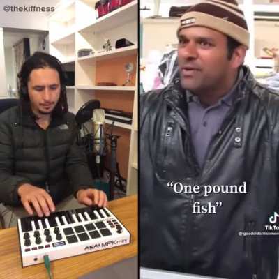 Come on ladies, come on ladies... £1 fish! MC Market