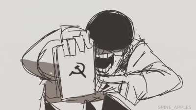 The heavy is a communist