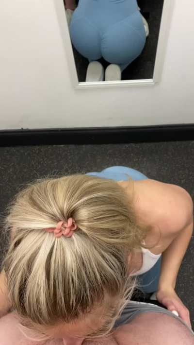 Gave a much older man a blow job after the gym!