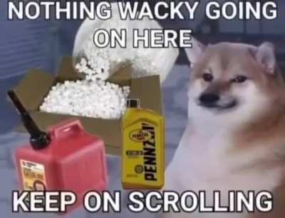 Nothing to see over here
