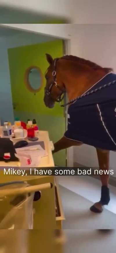 Some bad news