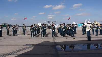 Kazakh Military Orchestra Gangnam style cover