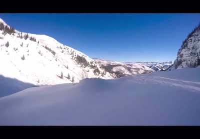 Skier survives falling off a 150 foot cliff