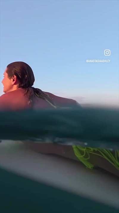 Sunset surf