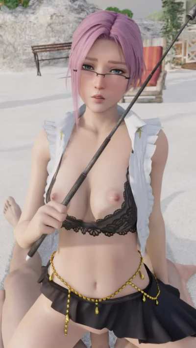 Elise riding (Lazy<wbr>Procr<wbr>astin<wbr>ator) [Dead or Alive]